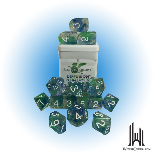 Dice Set - Neptune Treasure 15ct