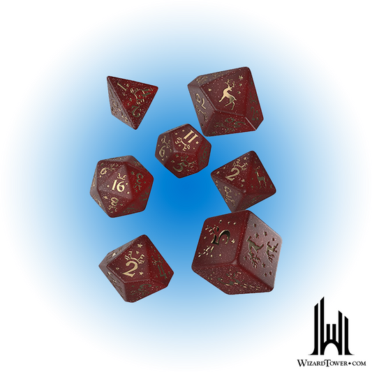 Dice Set - Christmas 7ct
