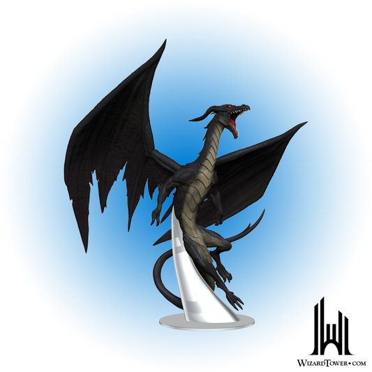 Pathfinder Battles Figures - Adult Umbral Dragon