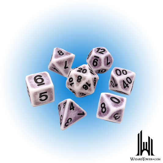 Dice Set - Lavender Ancient 7ct