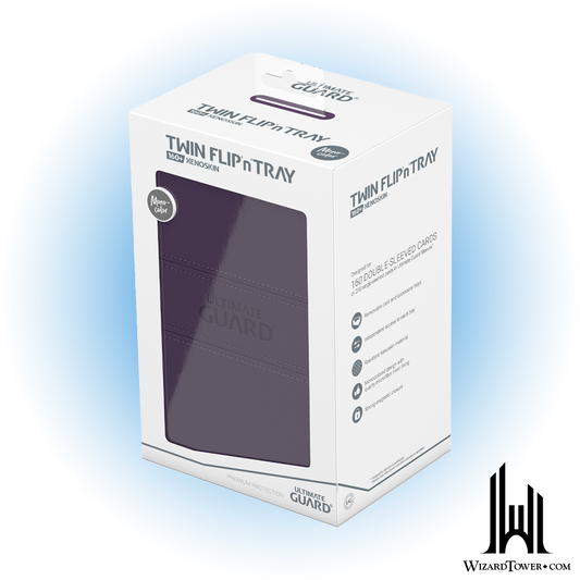 Deck Box - Flip'n'Tray - Monocolor Purple 160+