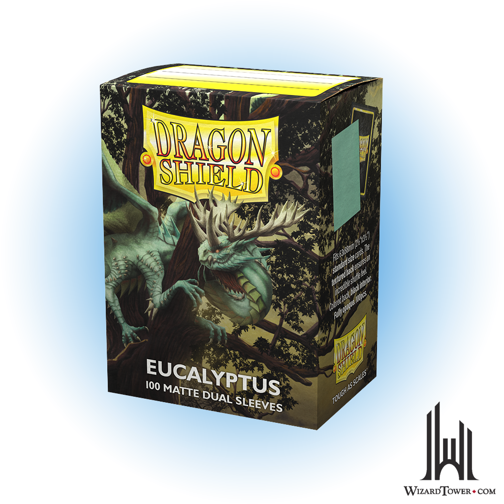 Deck Protectors - Dragon Shield Matte Dual Eucalyptus 100ct