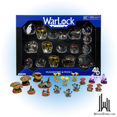 Dungeon Dressing - Warlock Tiles - Mushrooms & Pools