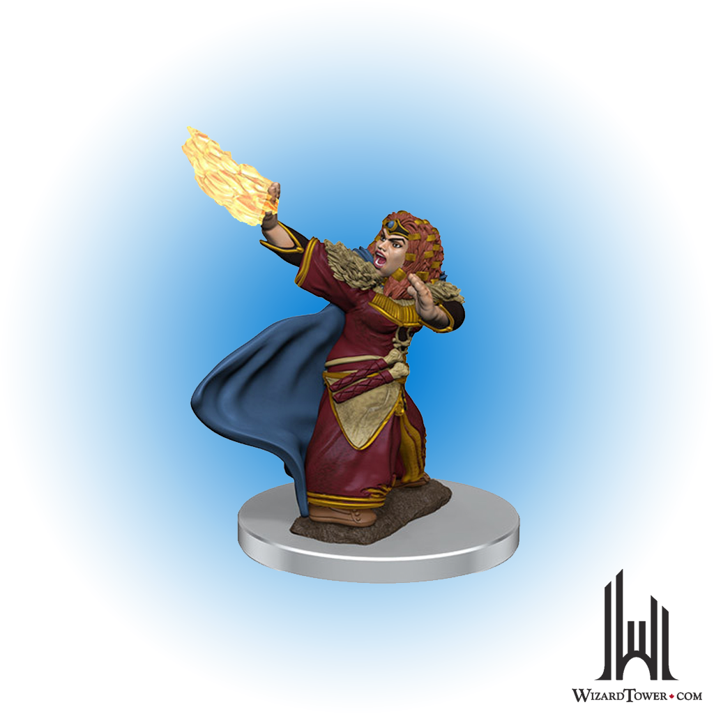 Dungeons & Dragons Premium Figures - Female Dwarf Wizard