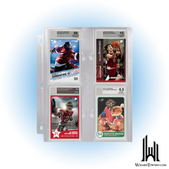 Card Holder Sheet - Beckett Slabs