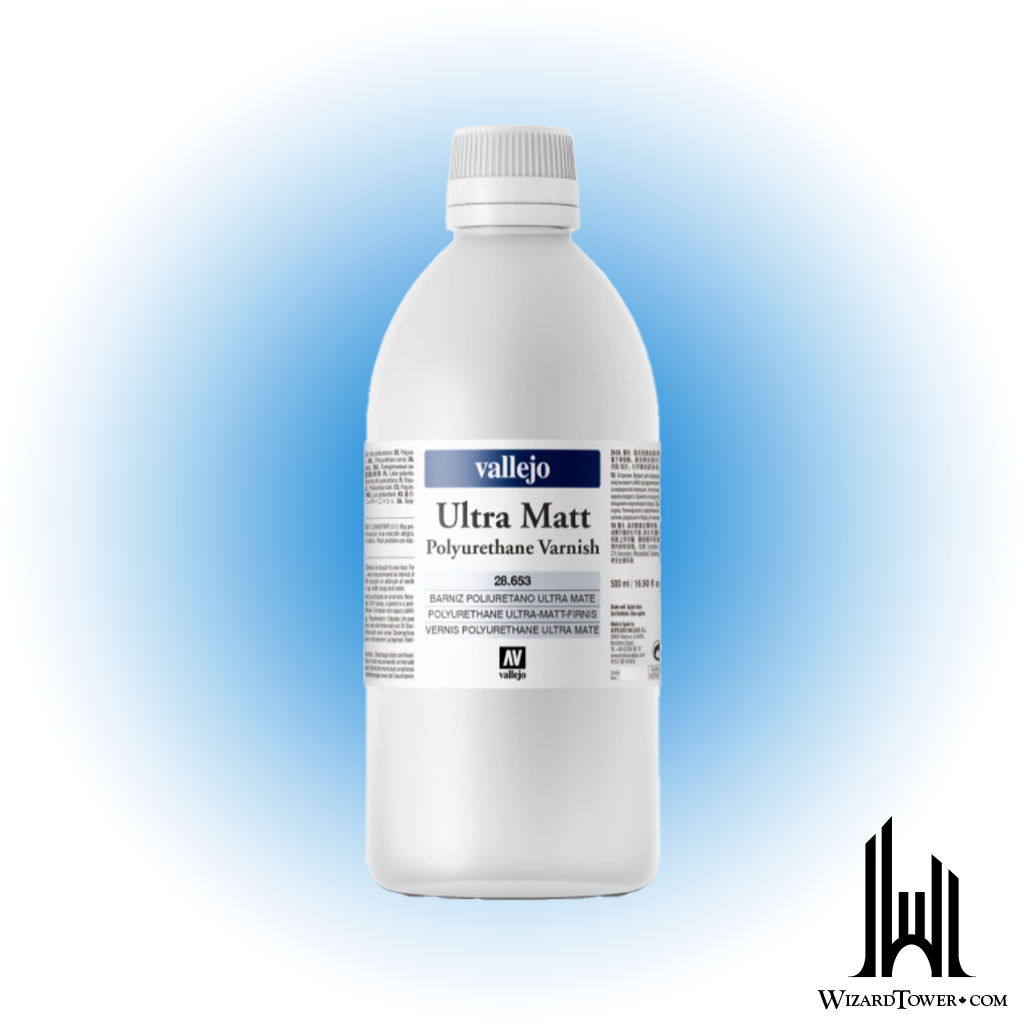 Vallejo Polyurethane Ultra Matt Varnish 653 - 500ml
