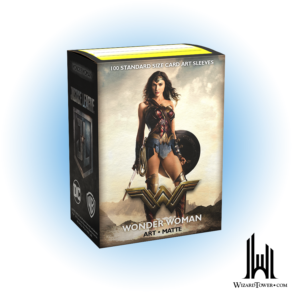 Deck Protectors - Dragon Shield Matte Art Wonder Woman 100ct