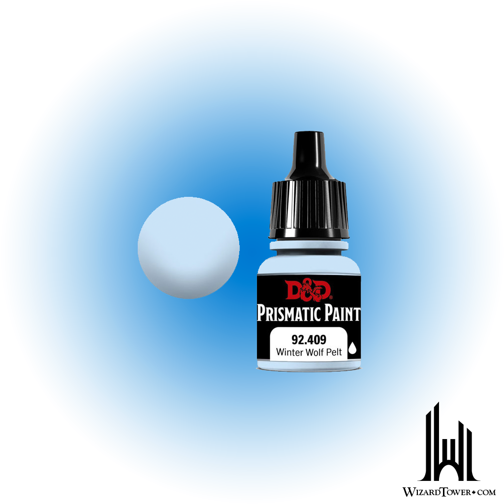 DnD Prismatic Paint Winter Wolf Pelt 409 - 8ml