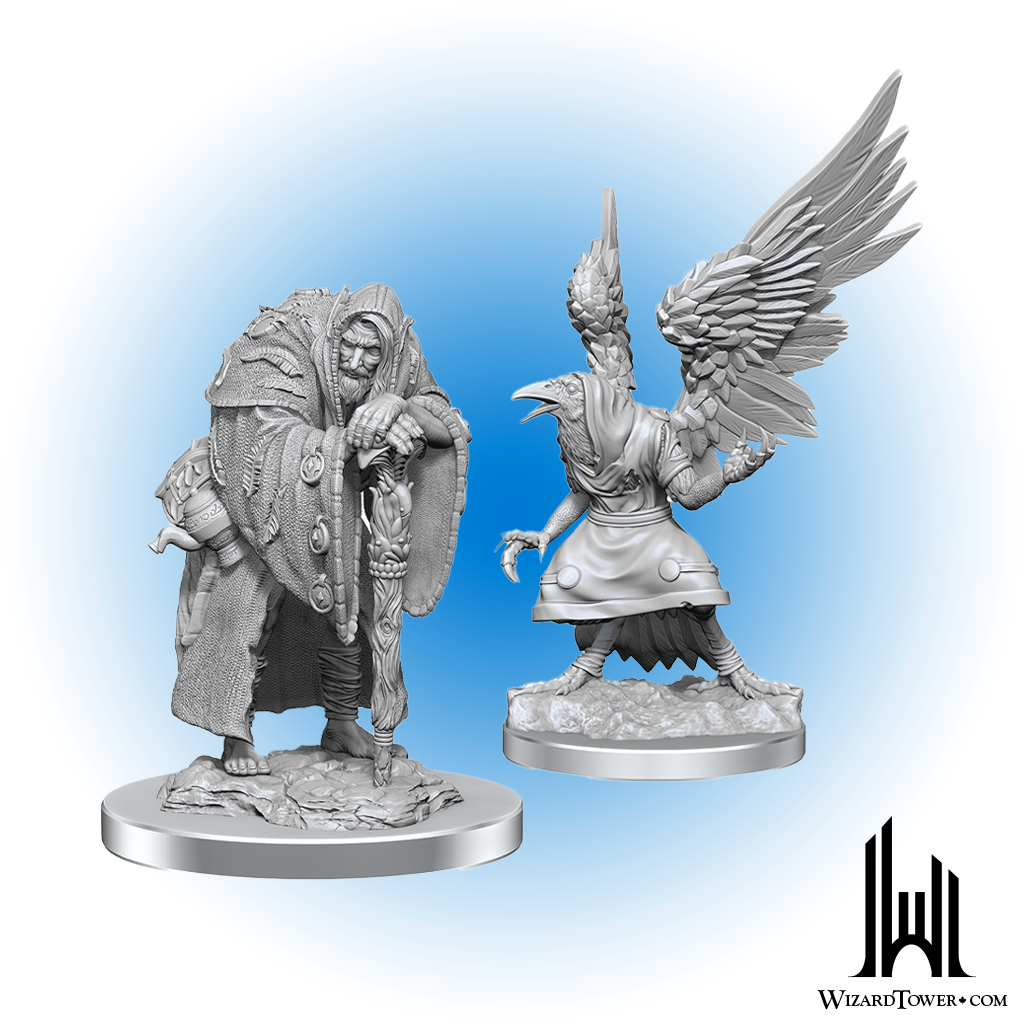 Unpainted Miniature - Dungeons & Dragons - Wereravens