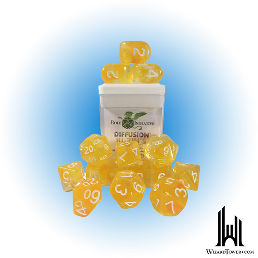 Dice Set - Diffusion Ki-Rin's Grace Symbol 15ct