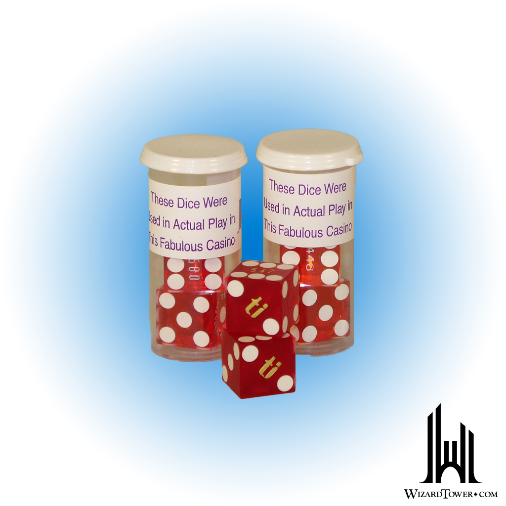 Dice Set - Retired Casino Precision d6 2ct