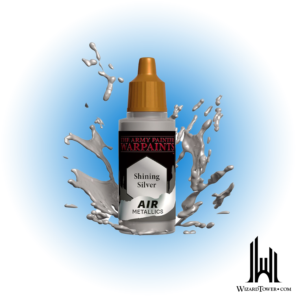 Army Painter Warpaints Metallic Air Shining Silver - 18ml