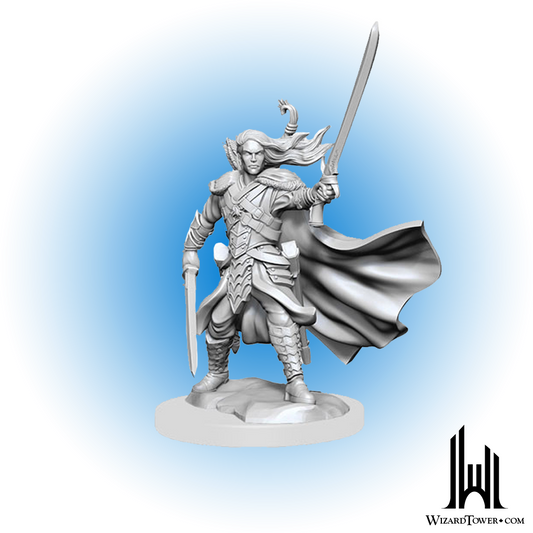 Unpainted Miniature - Dungeons & Dragons Frameworks - Elf Ranger