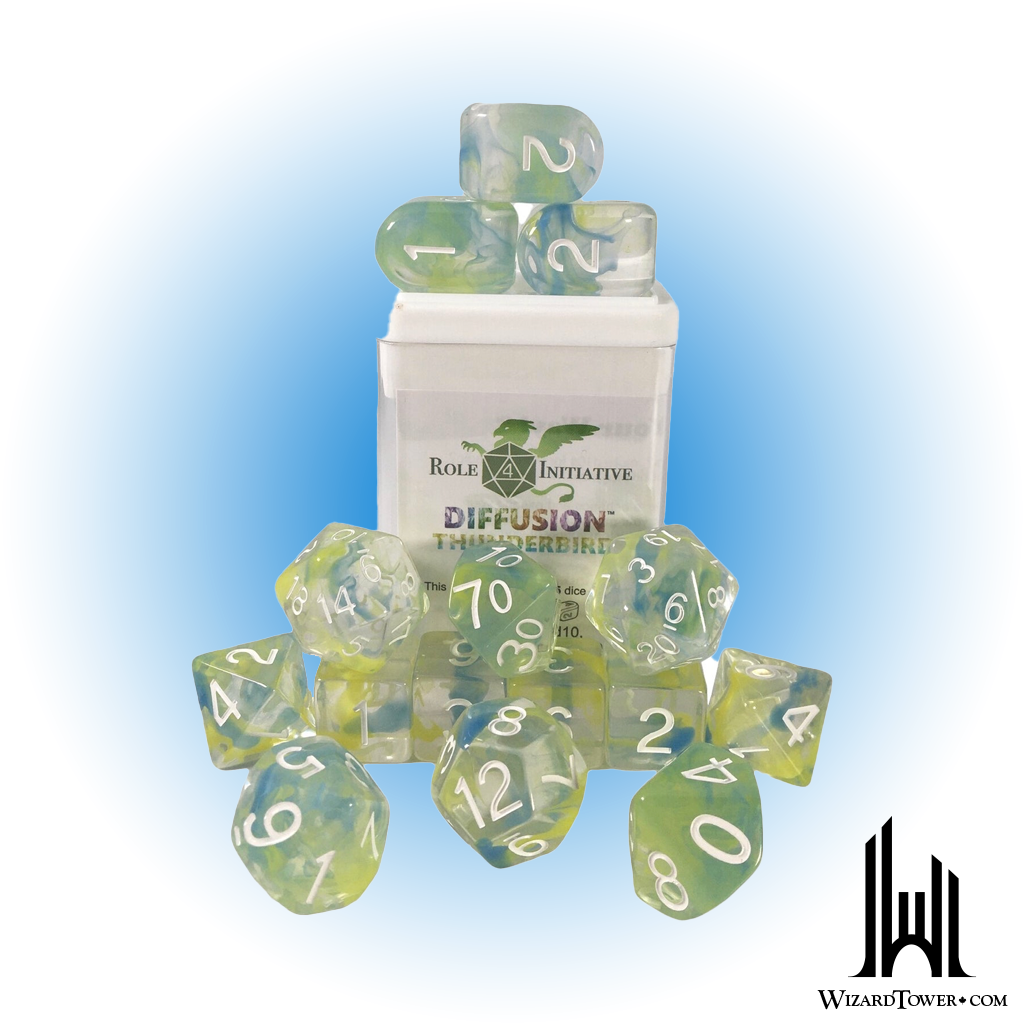 Dice Set - Diffusion Thunderbird 15ct