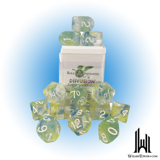 Dice Set - Diffusion Thunderbird 15ct