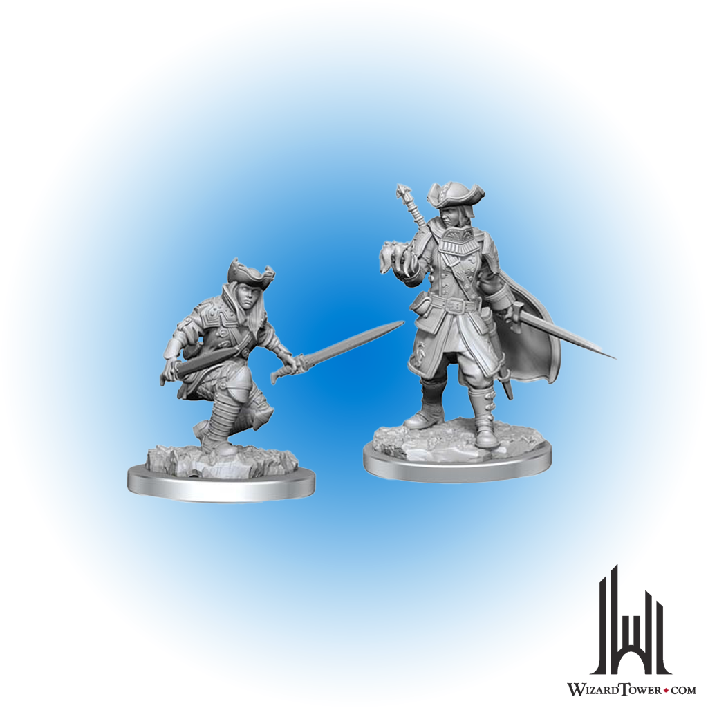 Unpainted Miniature - Magic the Gathering - Thraben Inspector and Tireless Tracker
