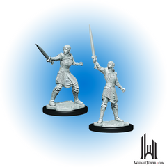 Unpainted Miniature - Critical Role - Human Dwendalian Empire Fighter Female