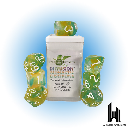 Dice Set - Diffusion Monastic Discipline 7ct
