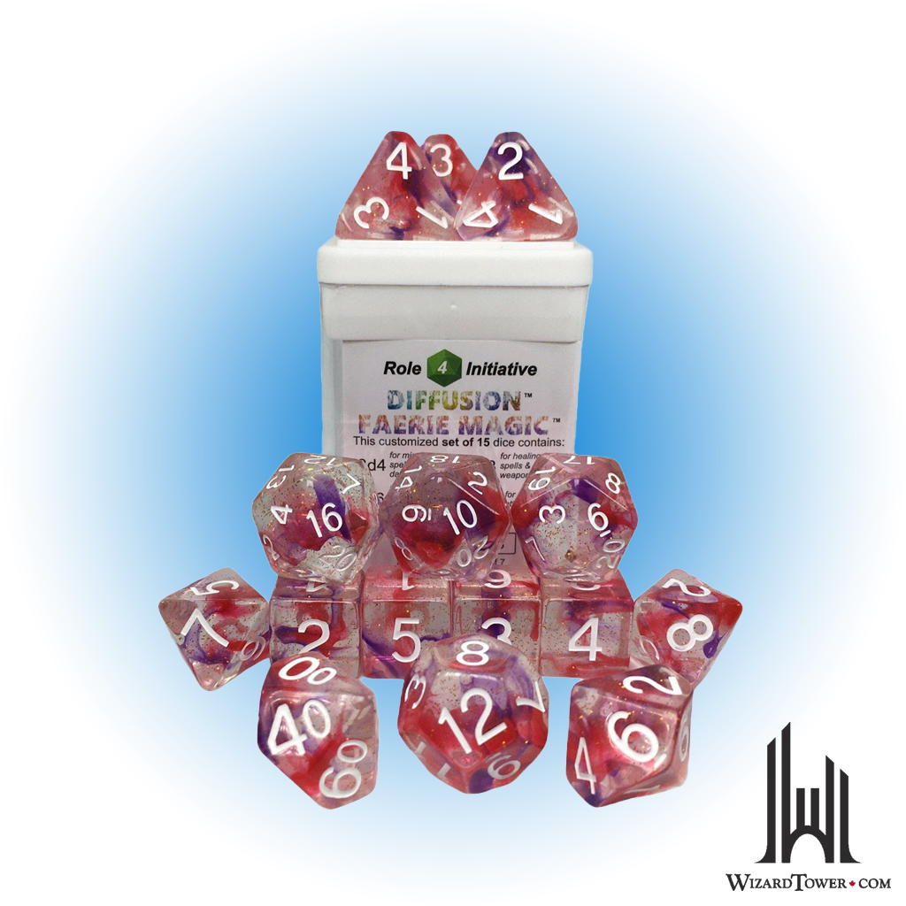 Dice Set - Faerie Magic 15ct