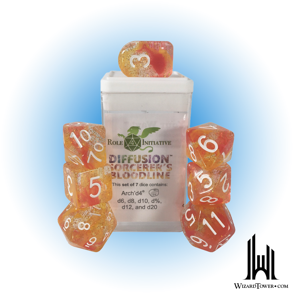Dice Set - Diffusion Sorcerer's Bloodline 7ct