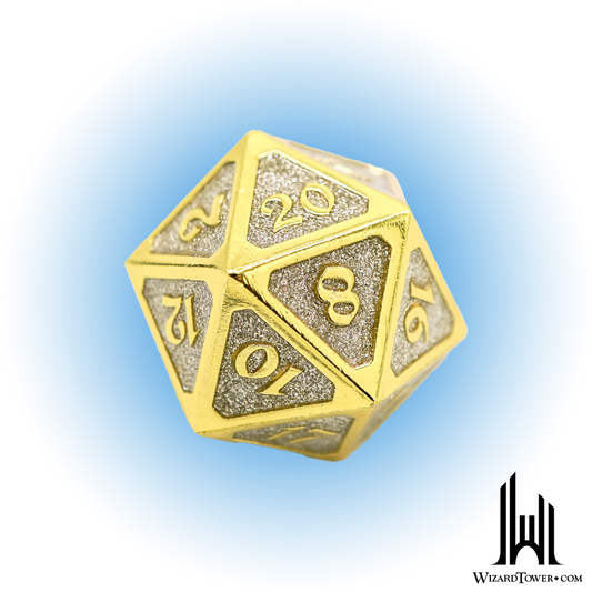 Individual Dice - Metal Multiclass Mythica Smite d20