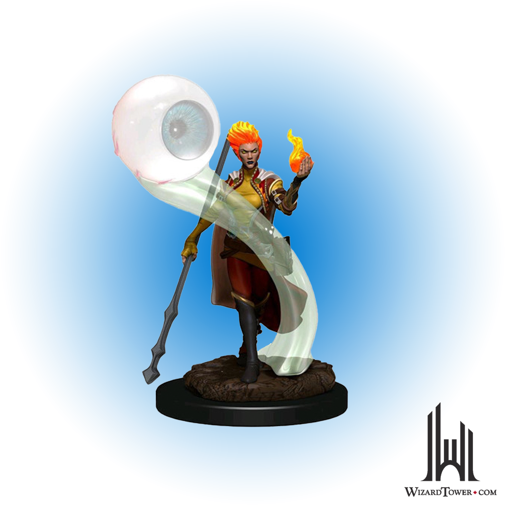 Dungeons & Dragons Premium Figures - Female Fire Genasi Wizard