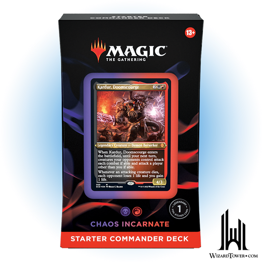 Magic the Gathering Starter Commander Deck - Chaos Incarnate (BR)