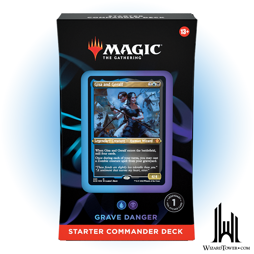Magic the Gathering Starter Commander Deck - Grave Danger (UB) – Wizard ...