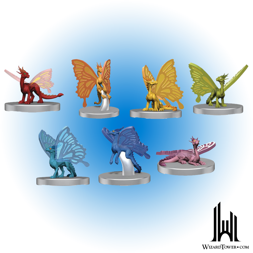 Dungeons & Dragons Figures - Pride of Faerie Dragons