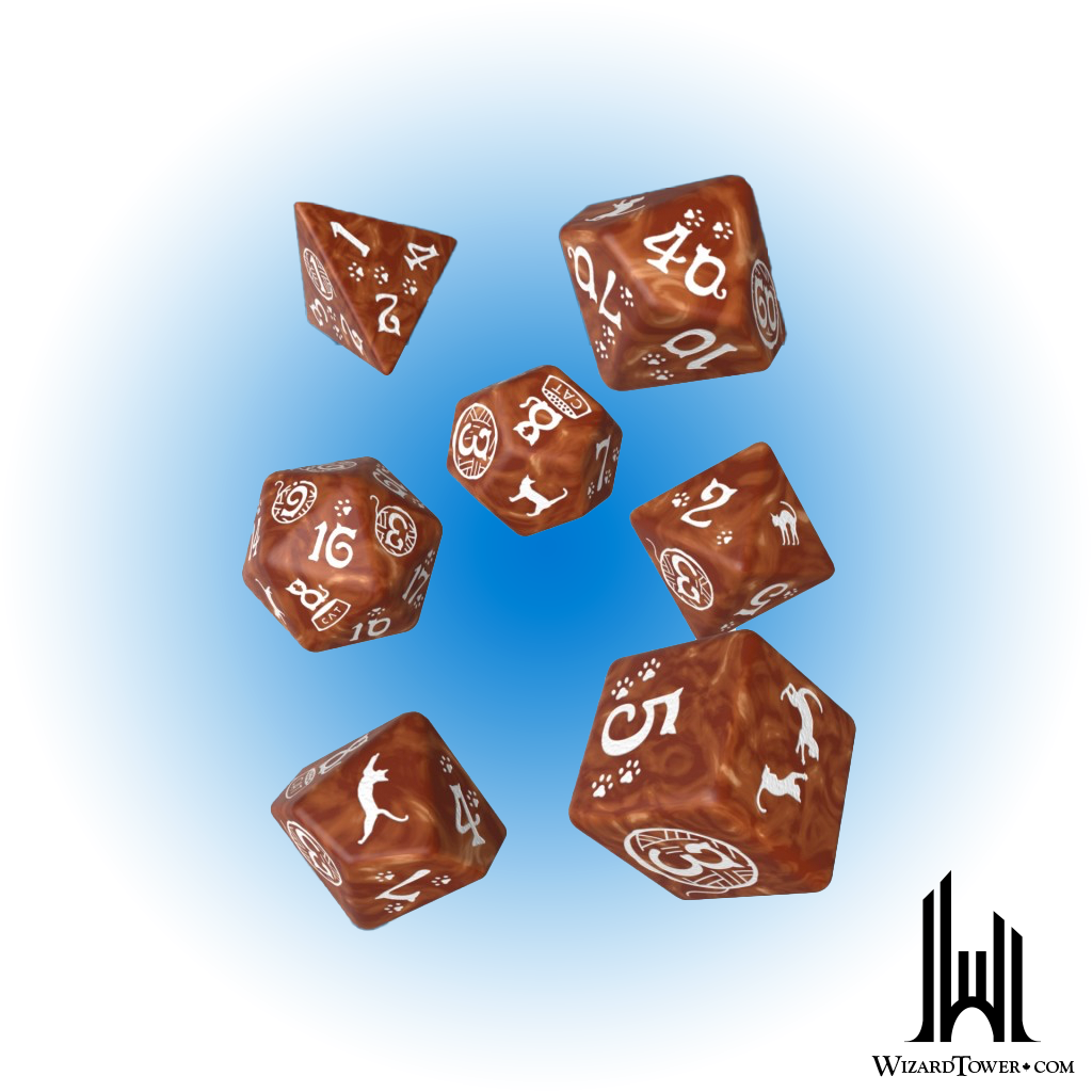 Dice Set - Cats Muffin 7ct