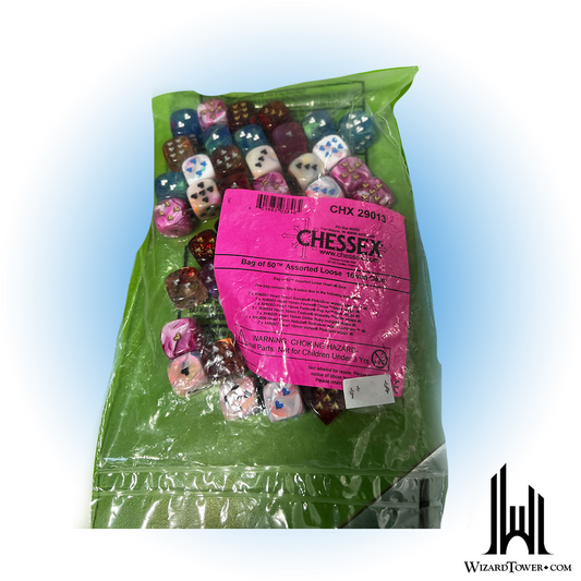 Dice Set - Heart Pipped 16mm d6 50ct