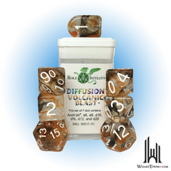 Dice Set - Volcanic Blast 7ct