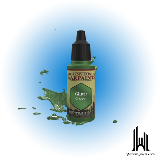 Army Painter Warpaints Metallic Glitter Green - 18ml