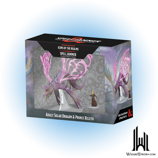 Dungeons & Dragons Figures - Adult Solar Dragon & Prince Xeleth