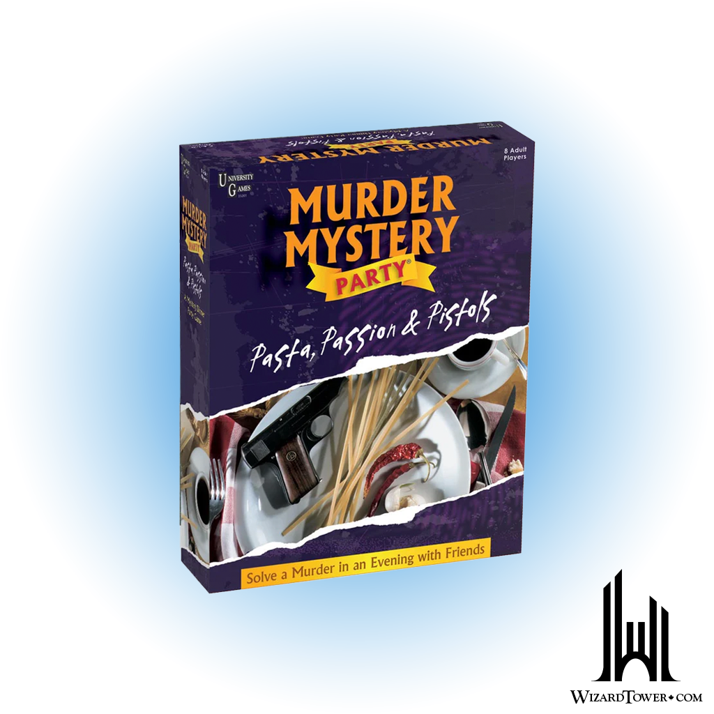 Murder Mystery Party - Pasta, Passion, and Pistols