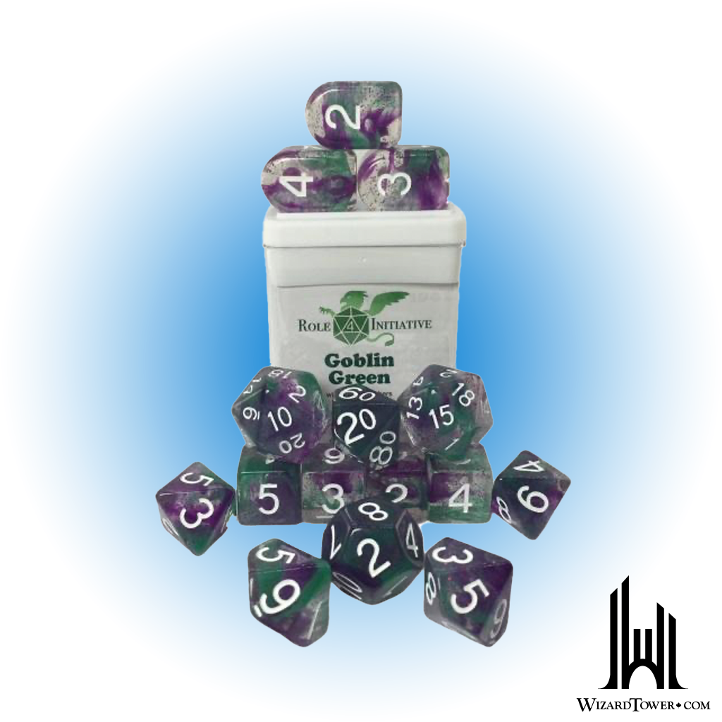 Dice Set - Diffusion Goblin Green 15ct