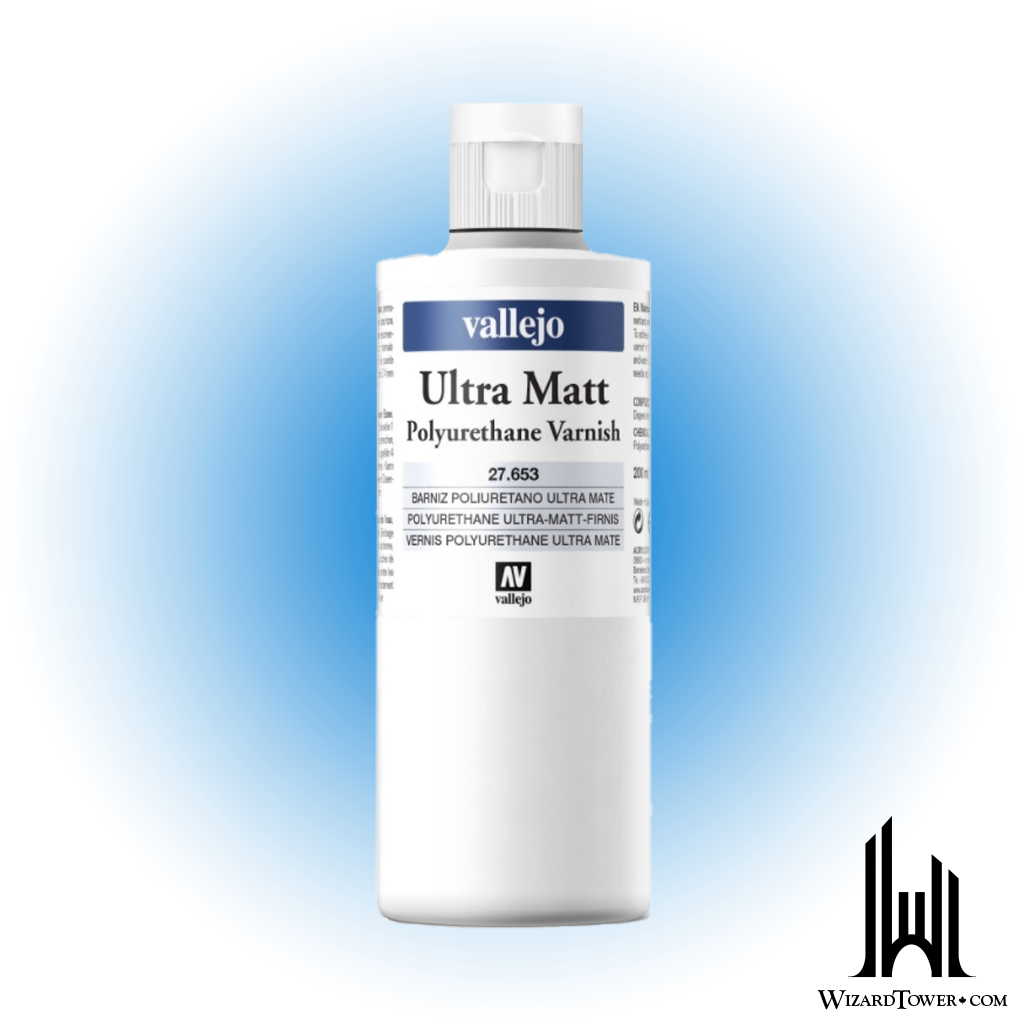 Vallejo Polyurethane Ultra Matt Varnish 653 - 200ml