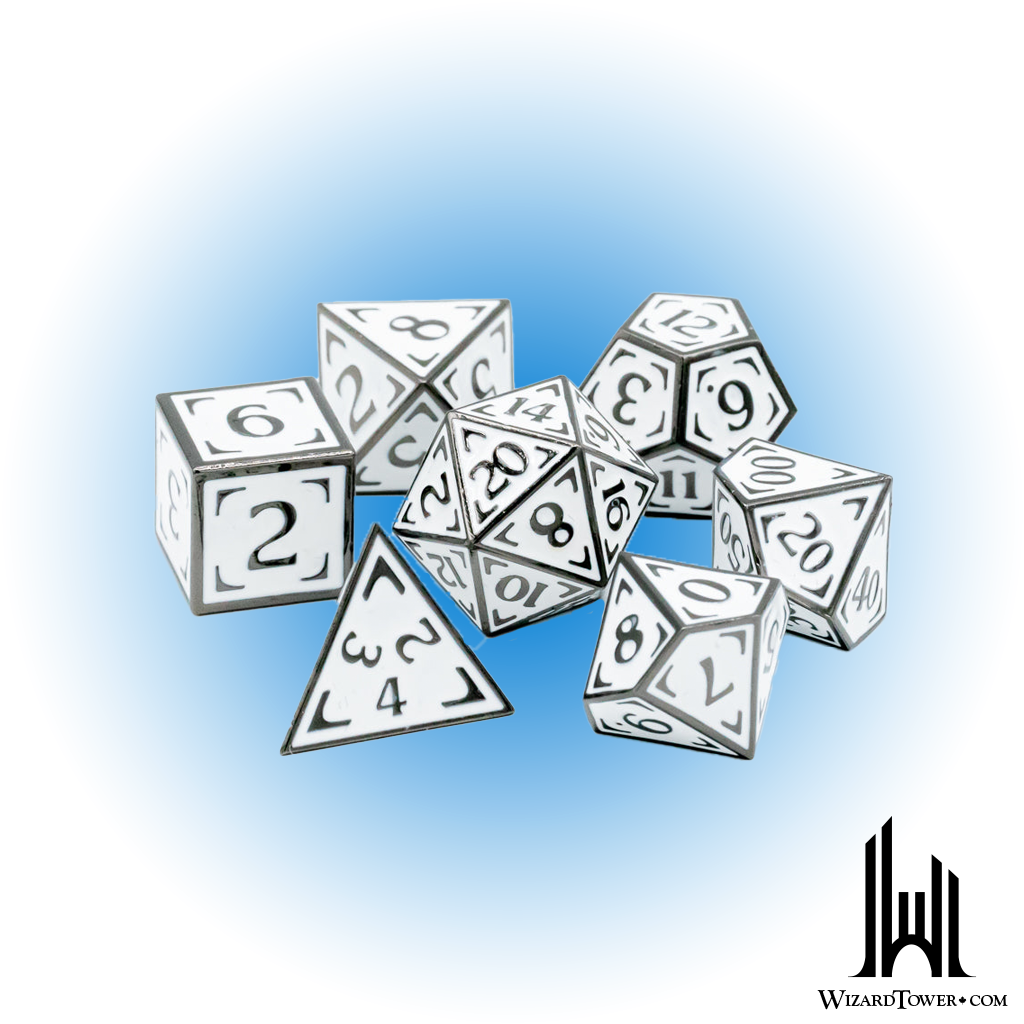 Dice Set - Metal Reticle Zenith Clone Alpha 7ct