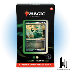 Magic the Gathering Starter Commander Deck - Token Triumph (WG)