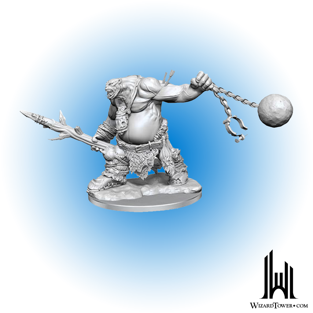 Unpainted Miniature - Dungeons & Dragons Frameworks - Ogre