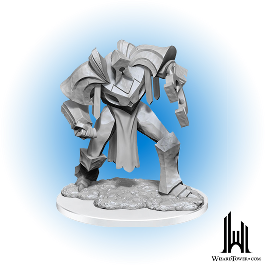 Unpainted Miniature - Critical Role - Mage Hunter Golem