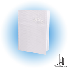 Binder - Matte White w/ White Pages 9-Pocket