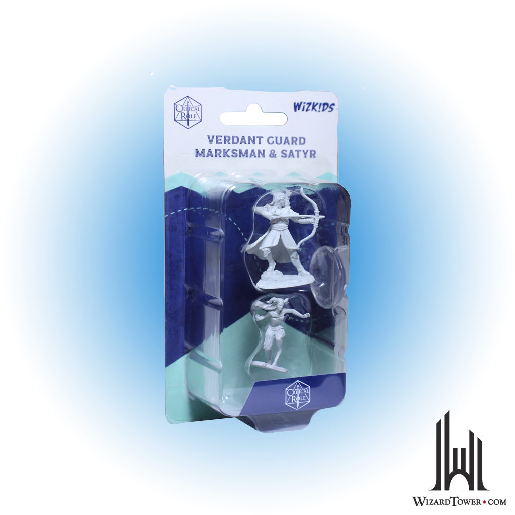 Unpainted Miniature - Critical Role - Verdant Guard and Satyr