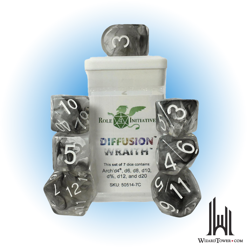 Dice Set - Wraith 7ct