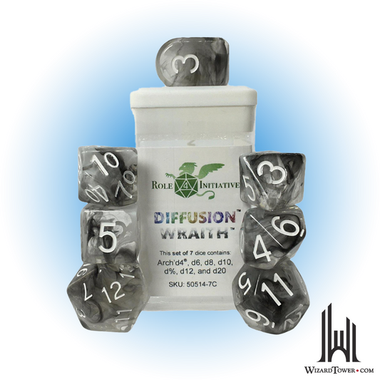 Dice Set - Wraith 7ct