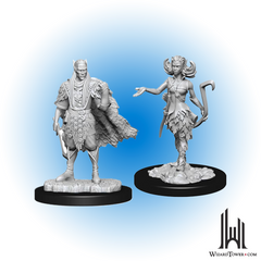 Unpainted Miniature - Dungeons & Dragons - Autumn Eladrin and Summer Eladrin