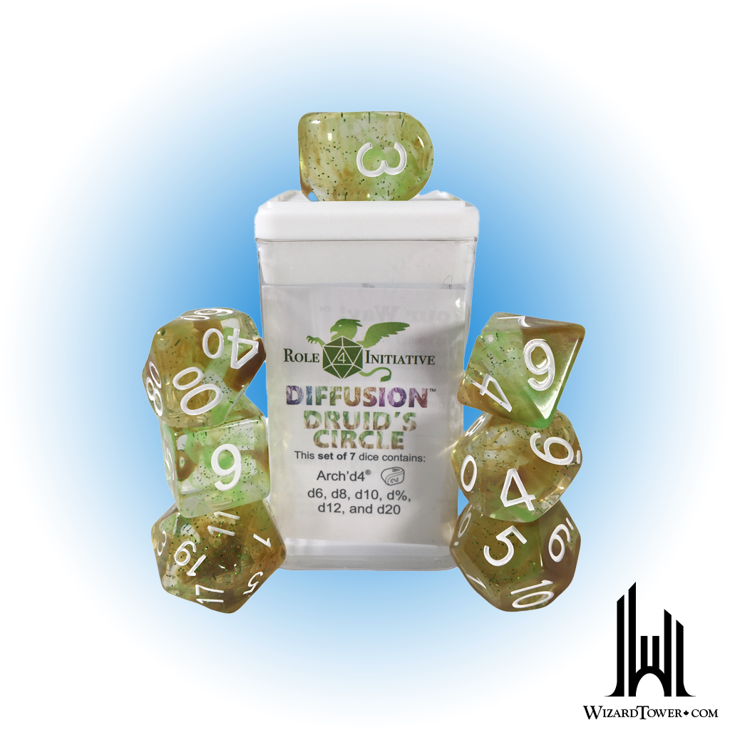 Dice Set - Diffusion Druid's Circle 7ct