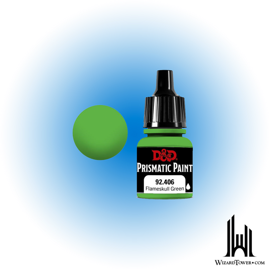 DnD Prismatic Paint Flameskull Green 406 - 8ml