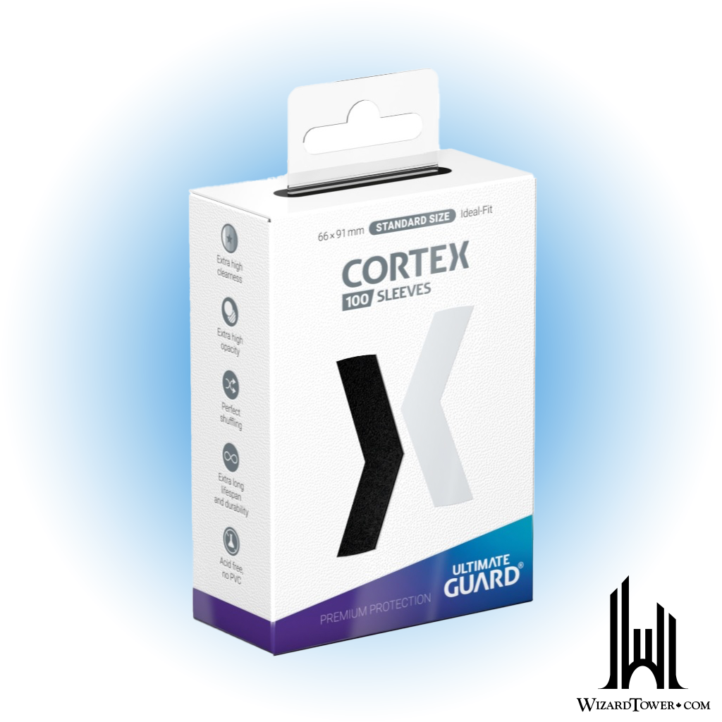 Deck Protectors - Cortex Glossy Black 100ct