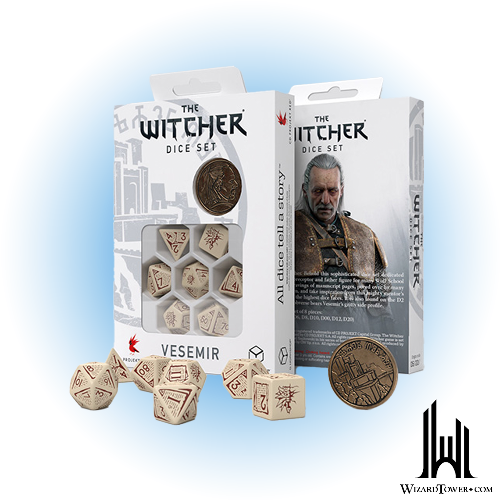Dice Set - Witcher Vesemir Old Wolf 7ct